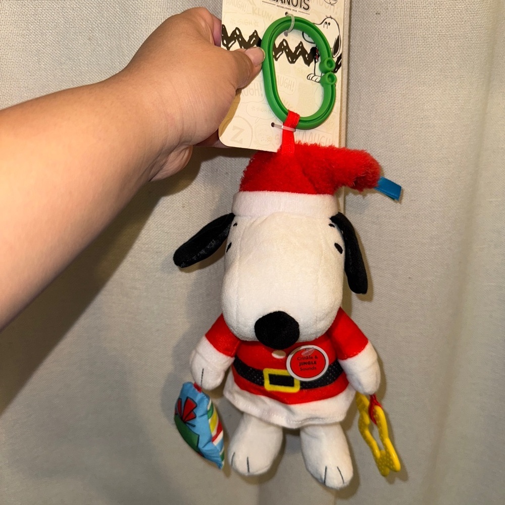 Snoopy Christmas baby toy - Picture 2 of 4